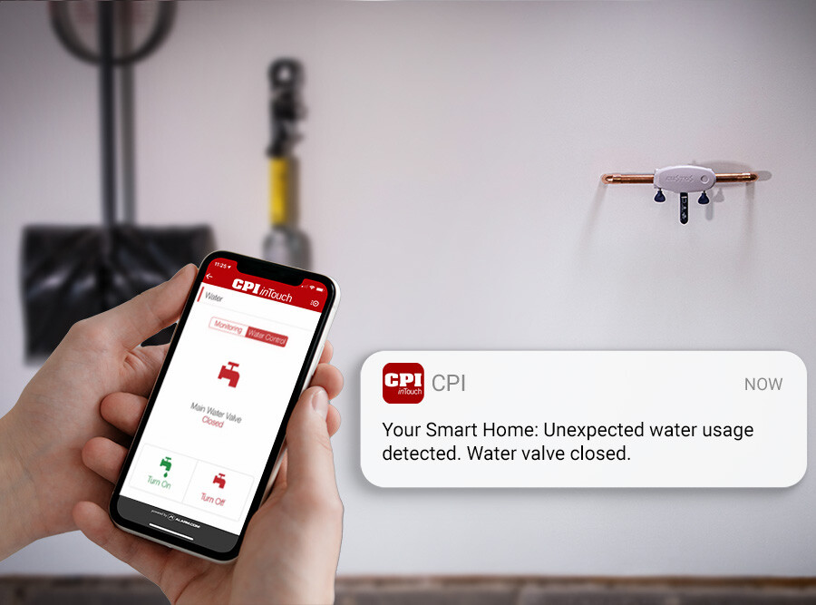 Smart Water Shutoff Valve | CPI Security