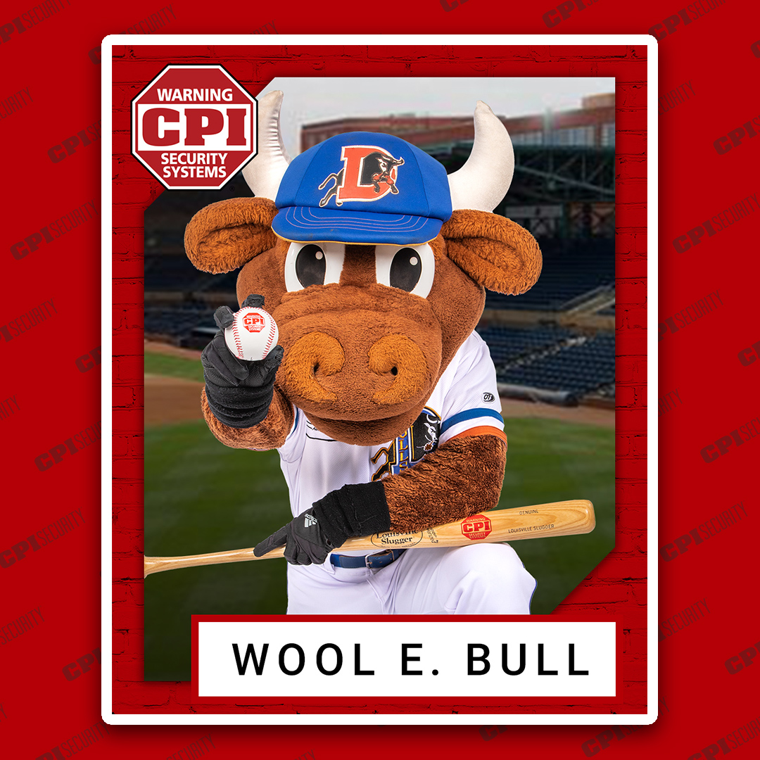 CPI Security Wool E. Bull Baseball Card