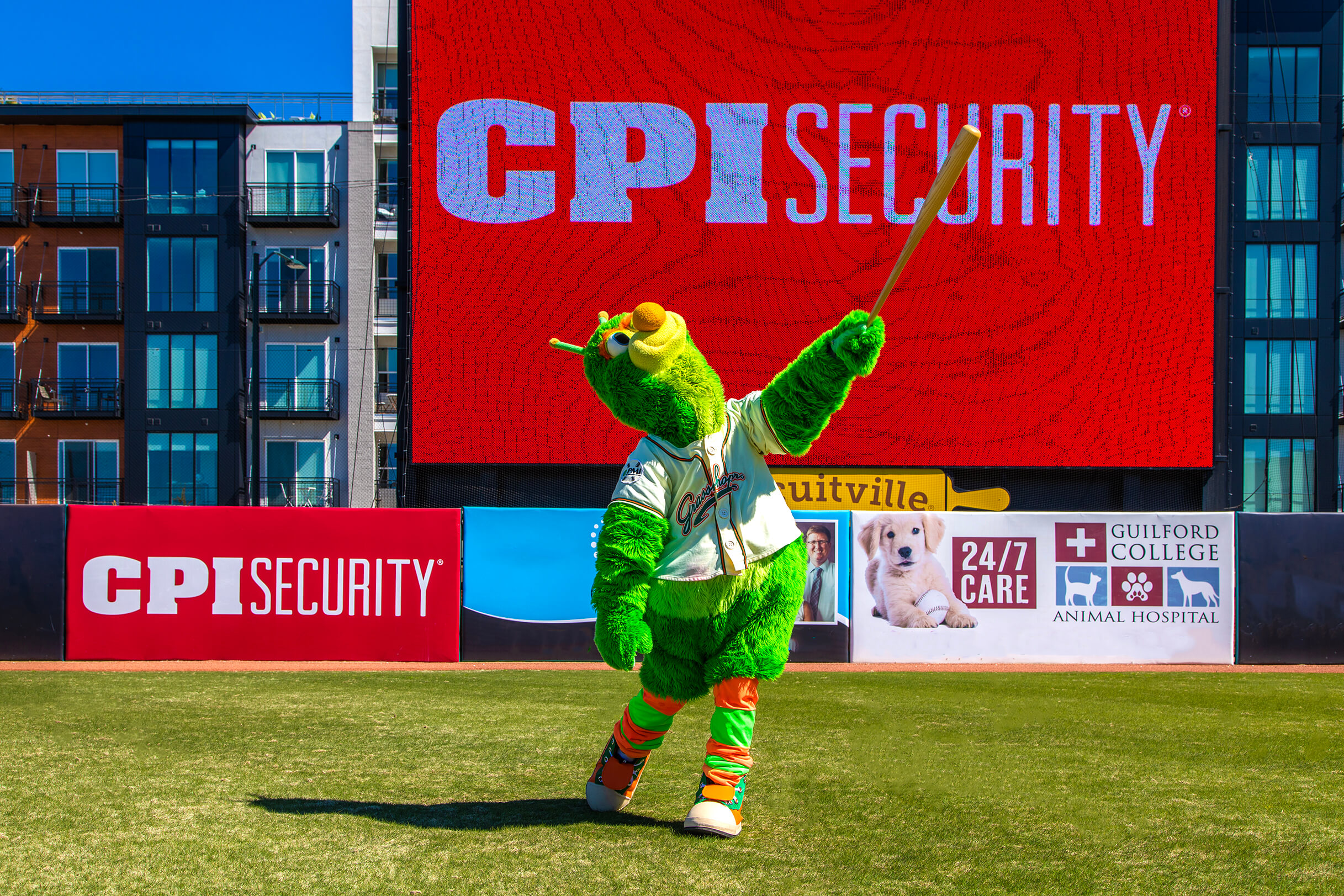 CPI Security and Greensboro Grasshoppers