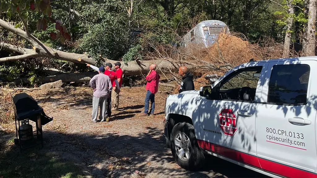 Hurricane Helene Relief Efforts | CPI Security