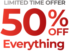 Get 50% OFF Everything